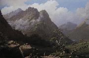 John Knox Glencoe France oil painting artist